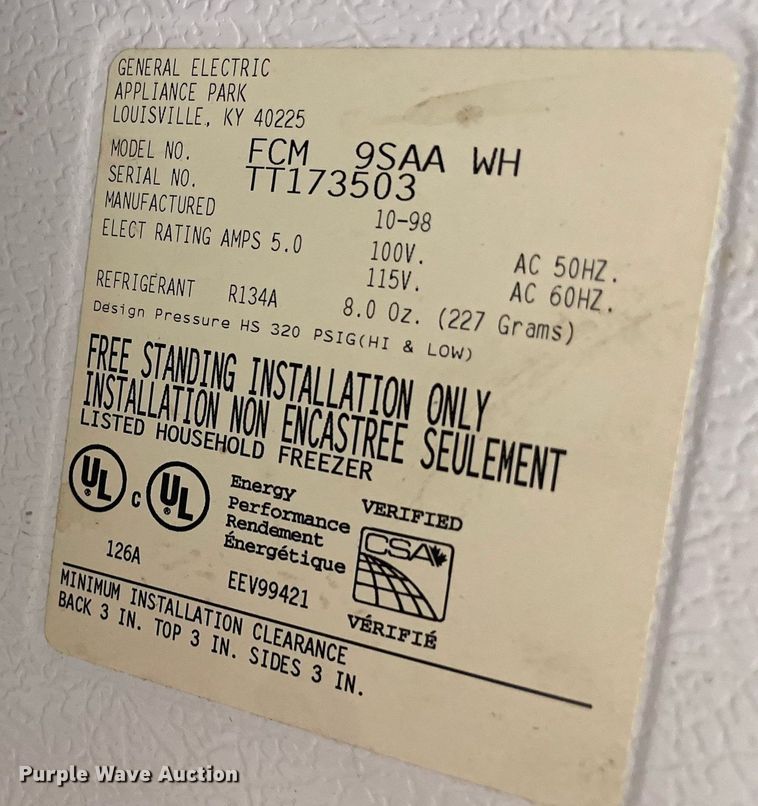 image for item ME9945 Appliances