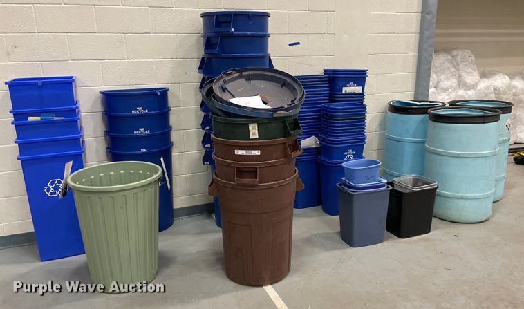 image for item ME9950 Approximately 100 trash cans