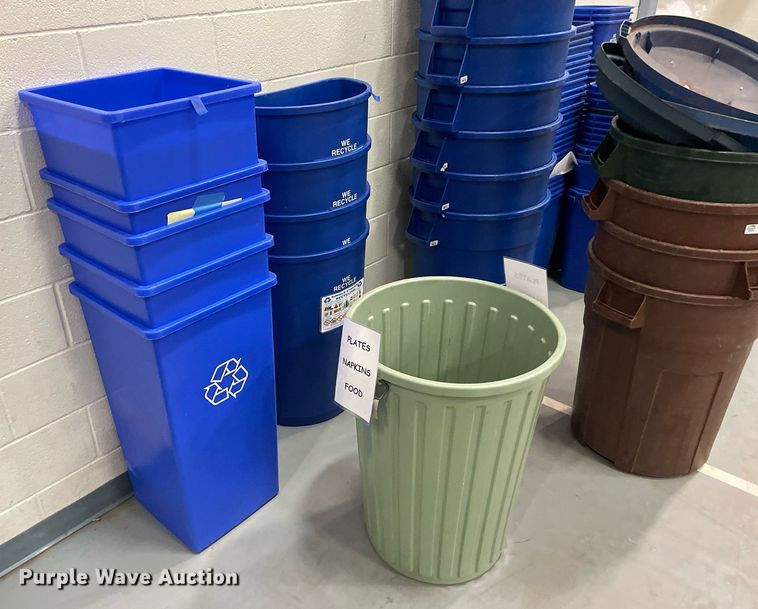 image for item ME9950 Approximately 100 trash cans