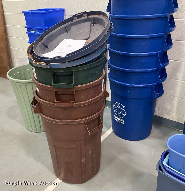 image for item ME9950 Approximately 100 trash cans