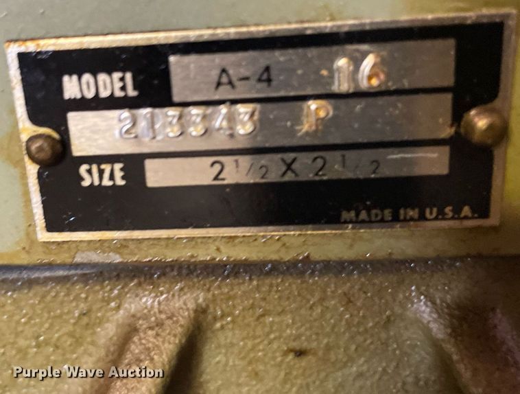 image for item ME9970 Johnson Controls A-4 16  air compressor