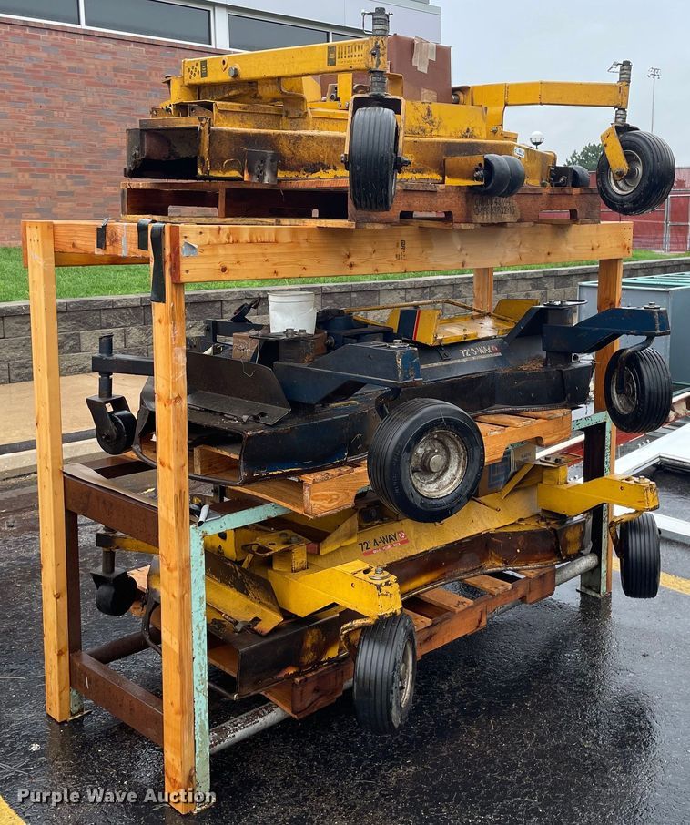 image for item ME9976 (3) 72"W mower decks