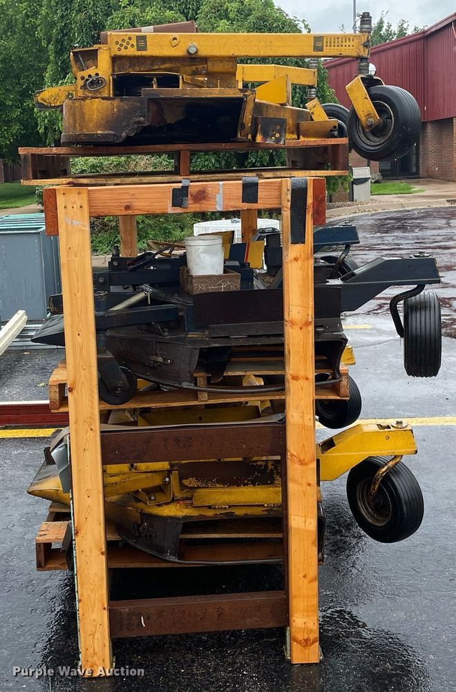 image for item ME9976 (3) 72"W mower decks