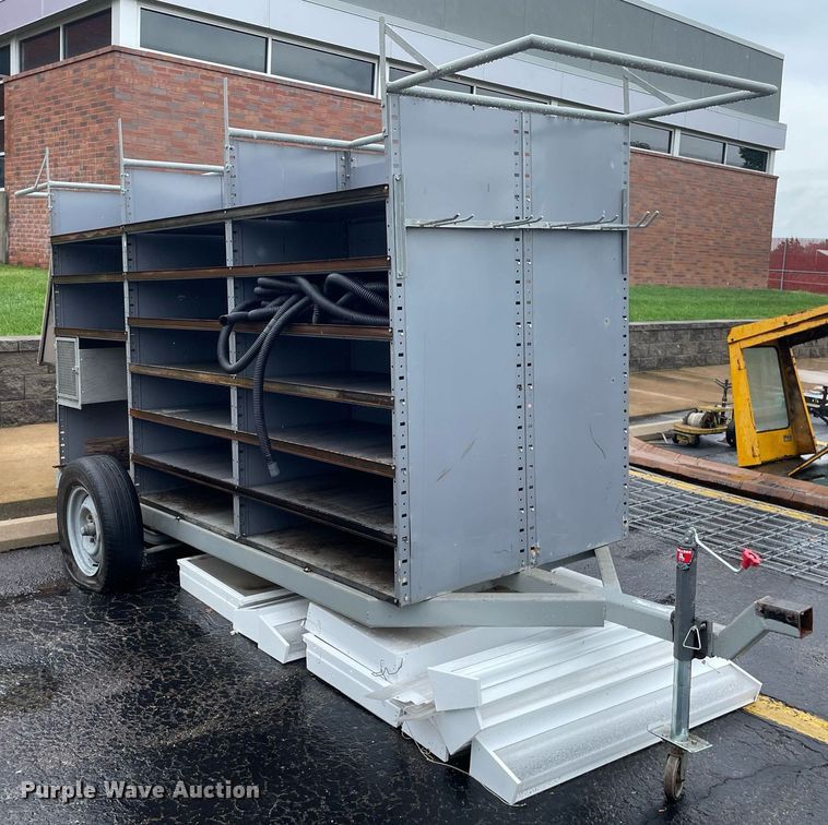 image for item ME9977 Shop built  jobsite trailer