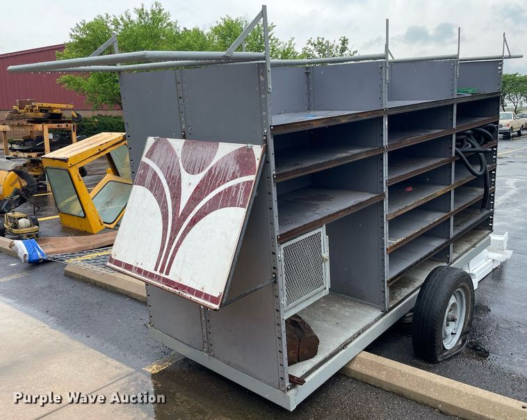 image for item ME9977 Shop built  jobsite trailer