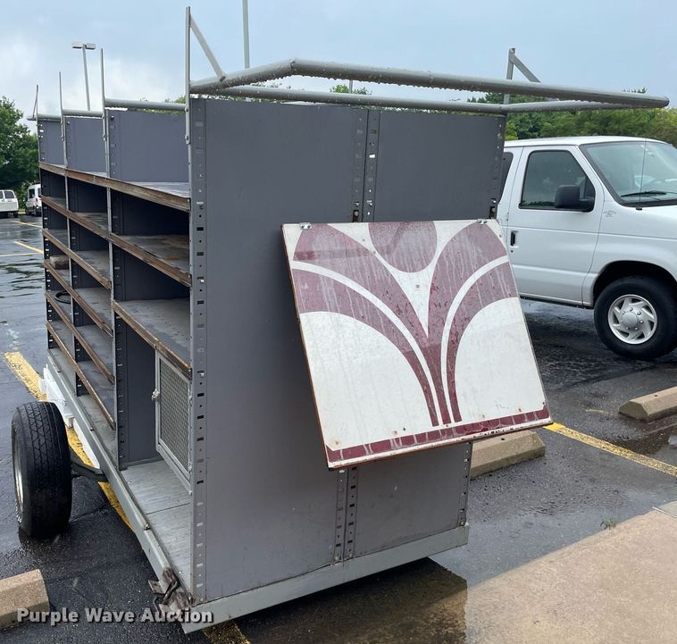 image for item ME9977 Shop built  jobsite trailer