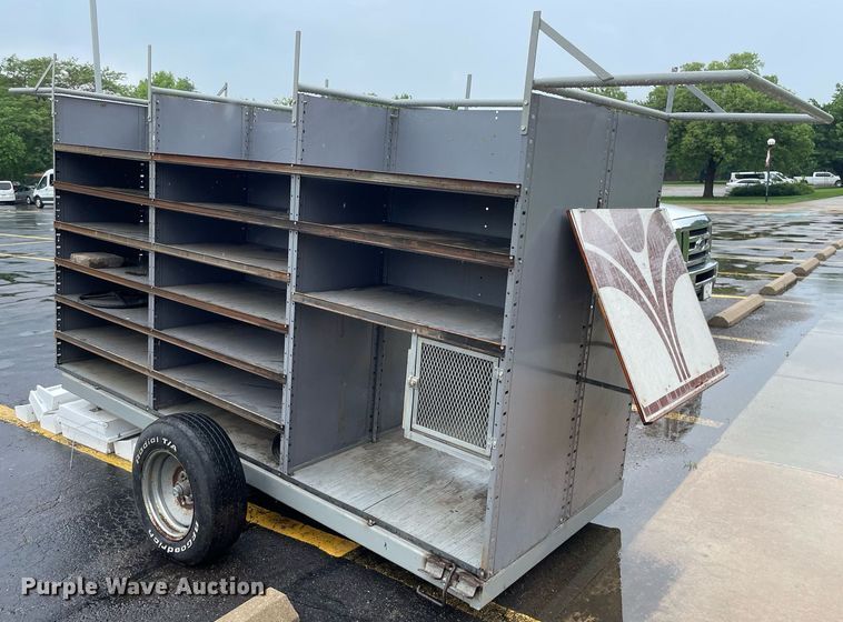 image for item ME9977 Shop built  jobsite trailer