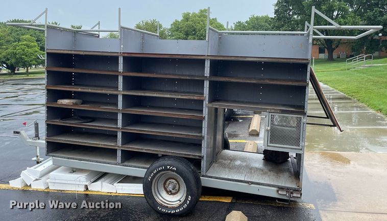 image for item ME9977 Shop built  jobsite trailer