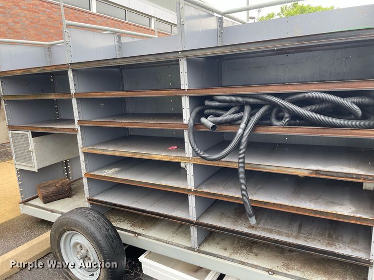 image for item ME9977 Shop built  jobsite trailer