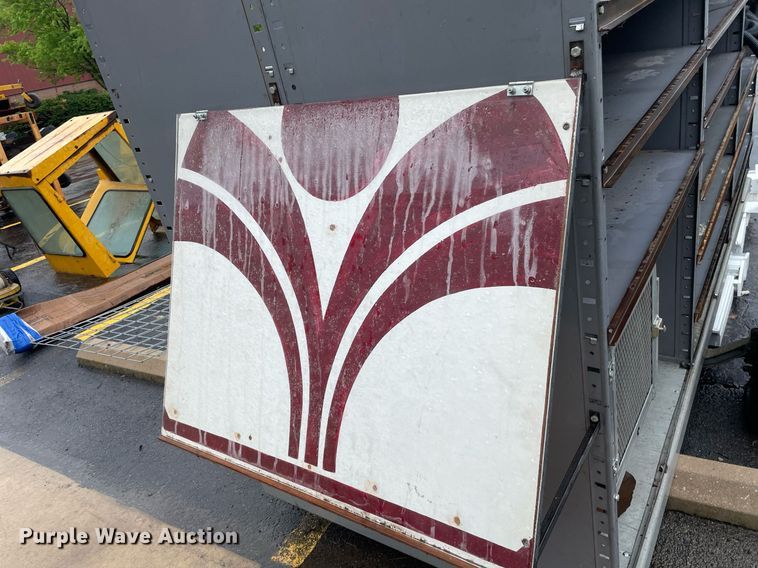 image for item ME9977 Shop built  jobsite trailer