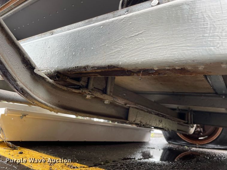 image for item ME9977 Shop built  jobsite trailer