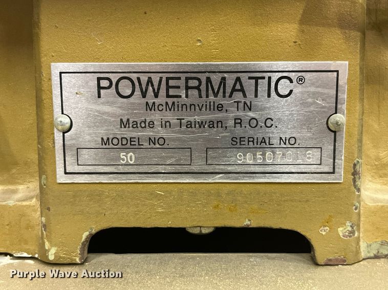 image for item MG9285 Powermatic PJ882  jointer