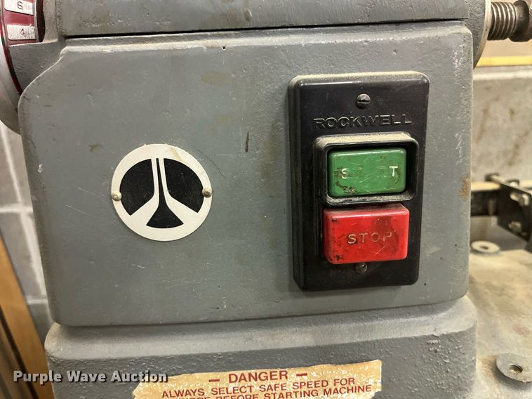 image for item MG9287 Rockwell 6-450  lathe