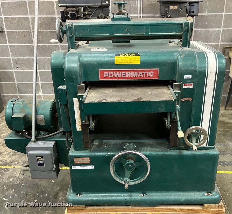 image for item MG9289 Powermatic 221  planer
