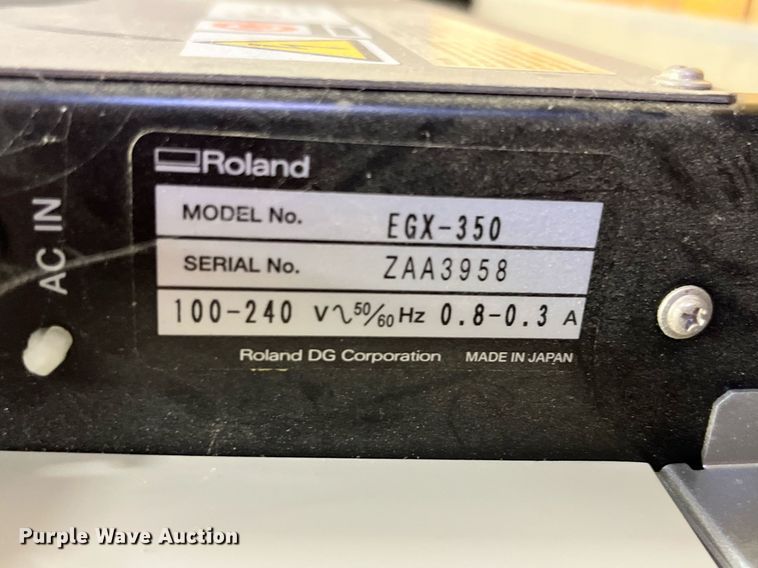 image for item MG9291 Roland EGX-350  engraver