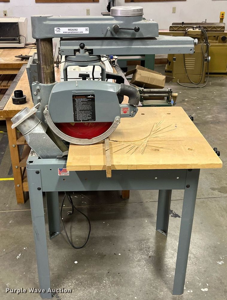 image for item MG9292 Delta  radial arm saw