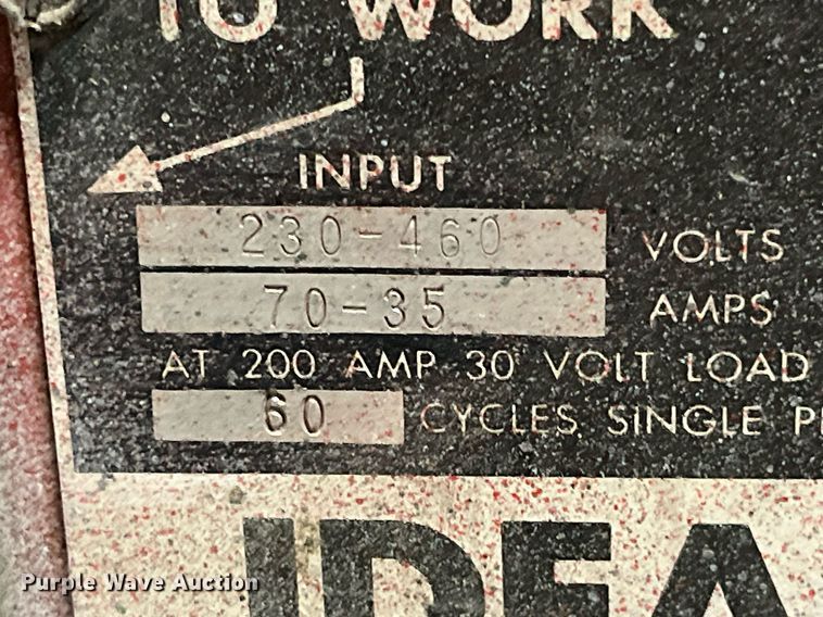 image for item MG9295 (3) Lincoln welders