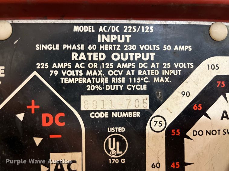 image for item MG9295 (3) Lincoln welders