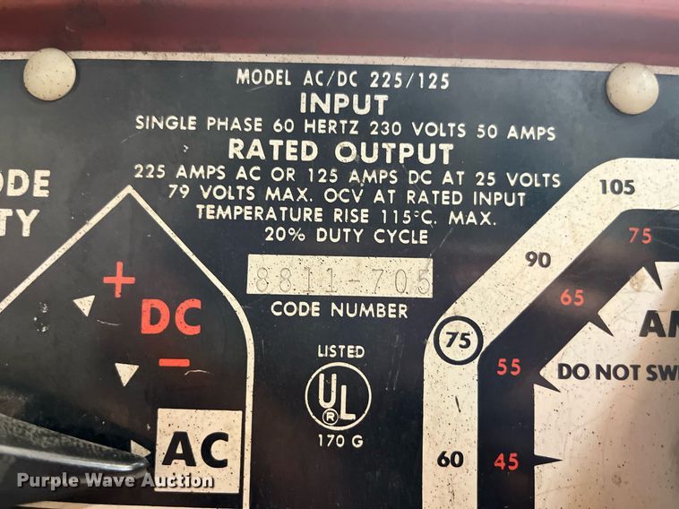 image for item MG9295 (3) Lincoln welders