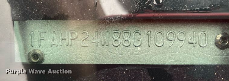 image for item MG9937 2008 Ford Taurus