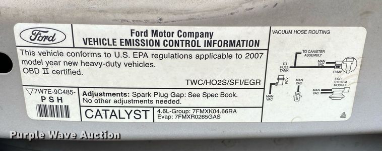 image for item MG9938 2007 Ford E150  van