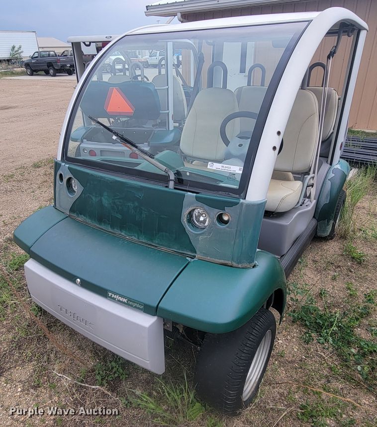 image for item ML9433 (2) 2002 Ford Think golf carts