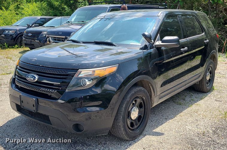 image for item MO9845 2014 Ford Explorer Police Interceptor  SUV