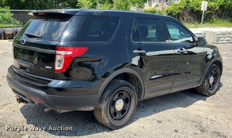 image for item MO9846 2015 Ford Explorer Police Interceptor  SUV