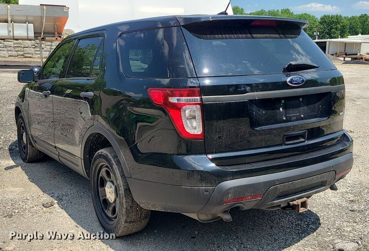 image for item MO9846 2015 Ford Explorer Police Interceptor  SUV