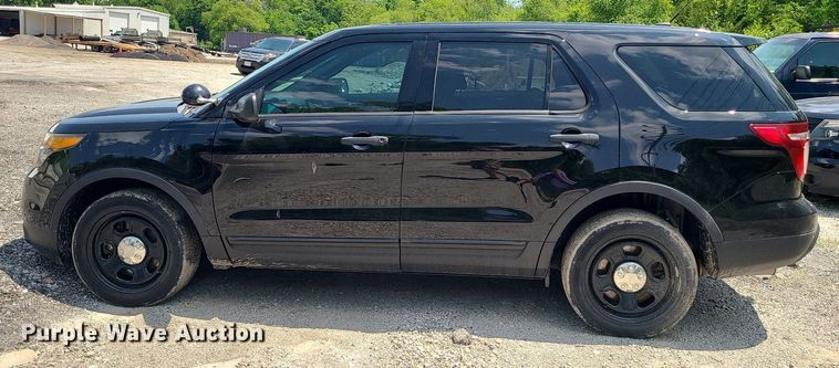 image for item MO9846 2015 Ford Explorer Police Interceptor  SUV