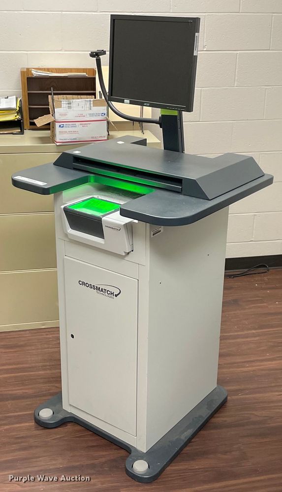 image for item MR9098 L Scan 500P RJ0482  finger and palm print scanner