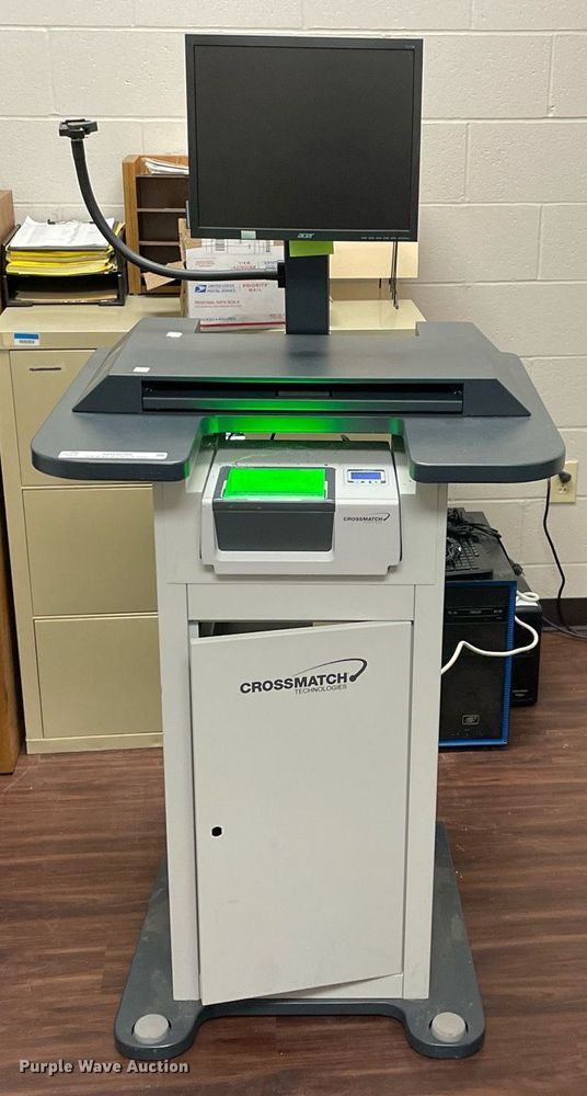 image for item MR9098 L Scan 500P RJ0482  finger and palm print scanner