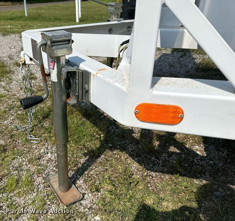 image for item MR9100 2008 B&W  radar speed sign trailer