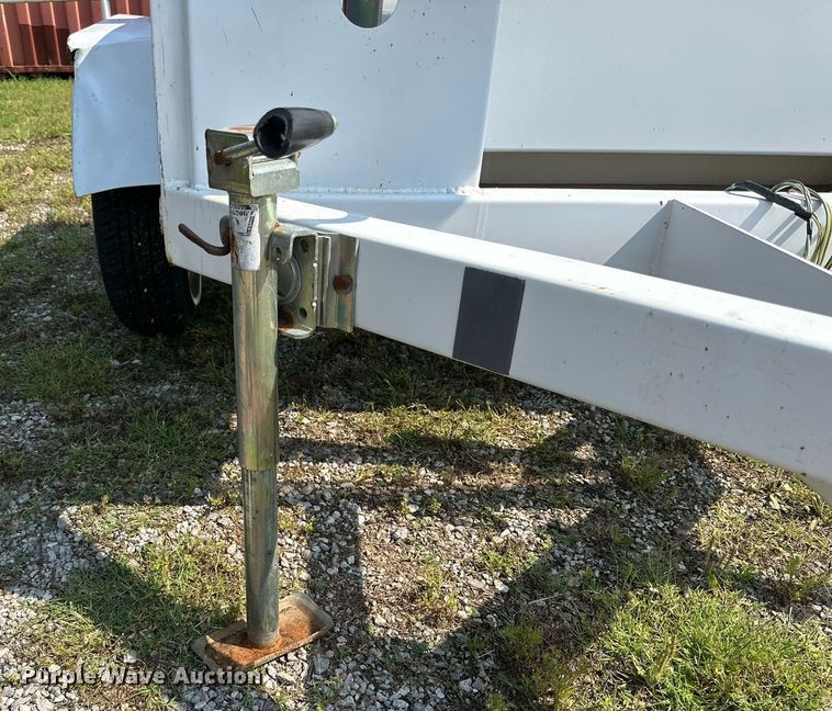 image for item MR9100 2008 B&W  radar speed sign trailer