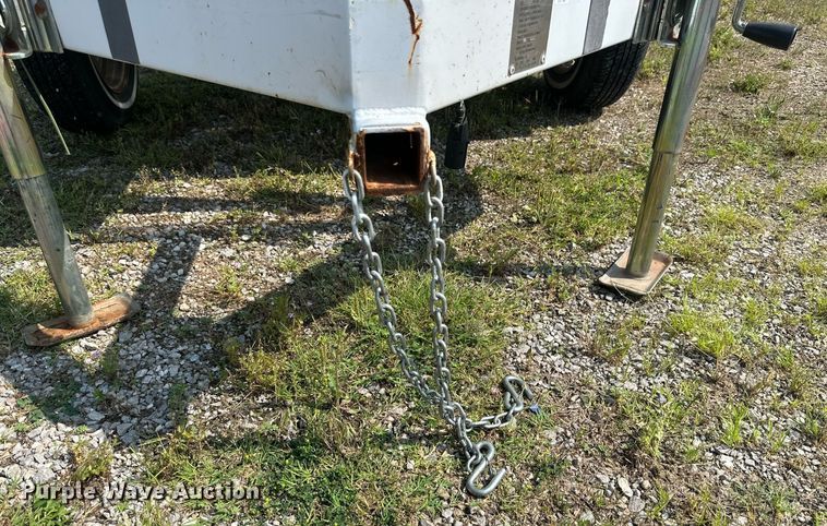 image for item MR9100 2008 B&W  radar speed sign trailer