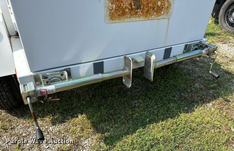 image for item MR9100 2008 B&W  radar speed sign trailer