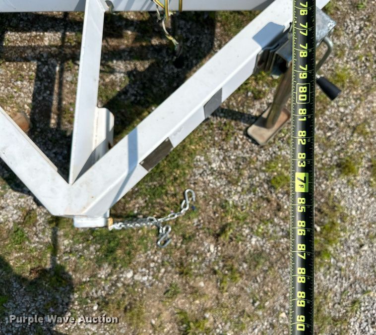 image for item MR9100 2008 B&W  radar speed sign trailer