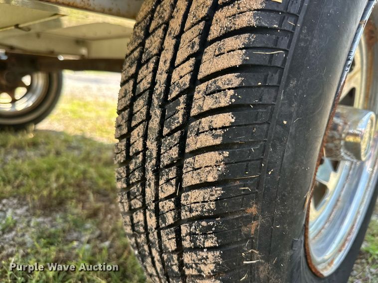 image for item MR9100 2008 B&W  radar speed sign trailer