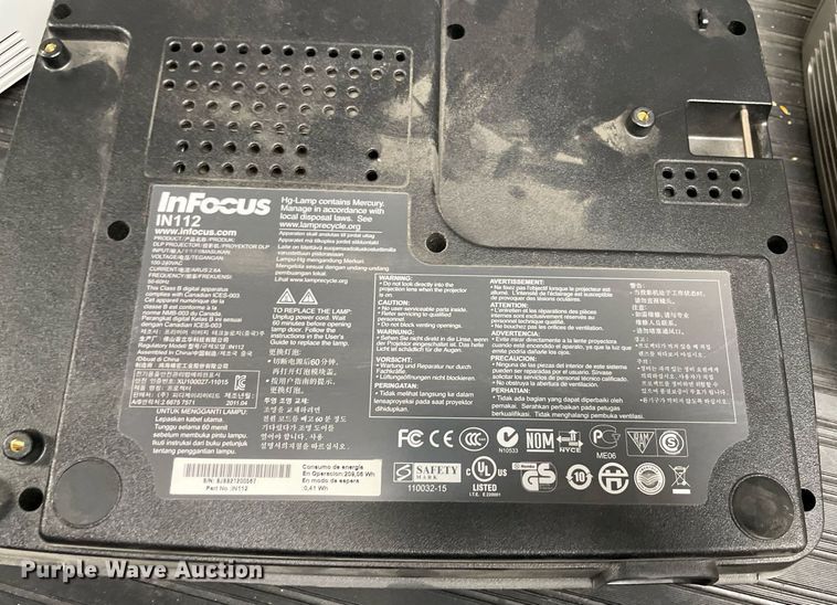 image for item MR9119 (4) projectors