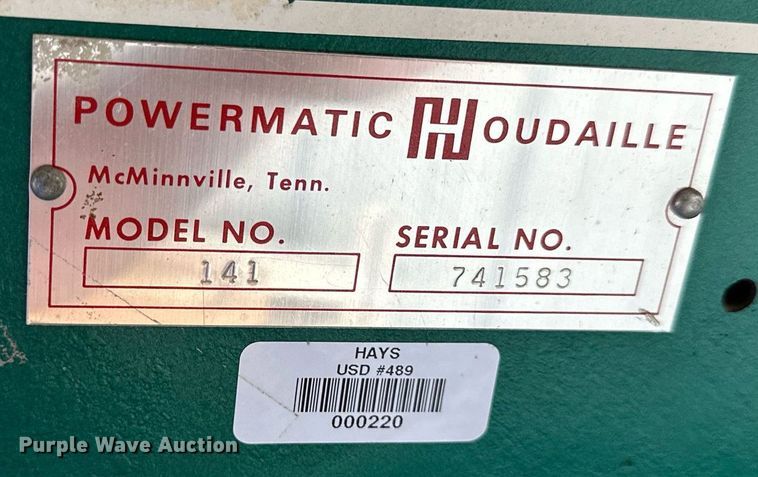 image for item NP9700 Powermatic 141  band saw