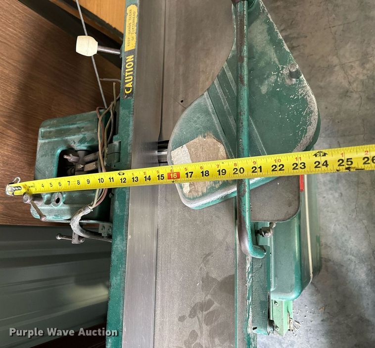 image for item NP9707 Powermatic 60  jointer