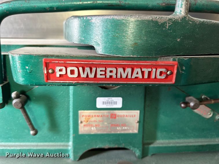 image for item NP9707 Powermatic 60  jointer