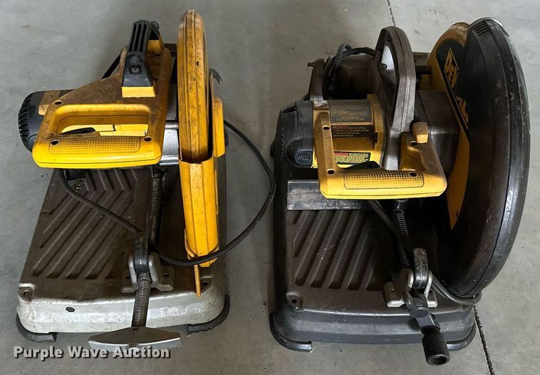 image for item NP9709 (2) Dewalt saws