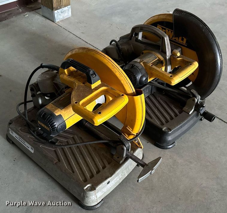 image for item NP9709 (2) Dewalt saws