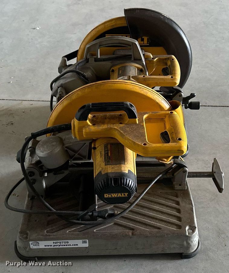 image for item NP9709 (2) Dewalt saws