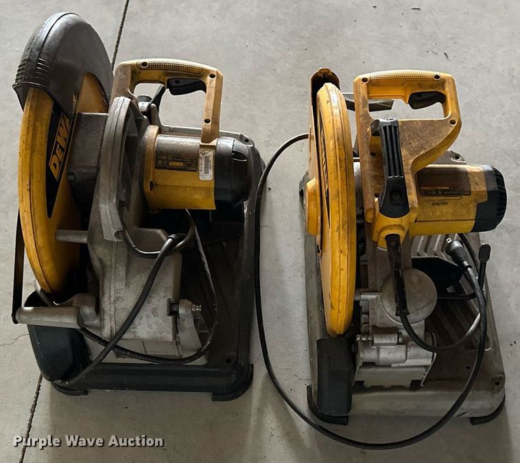 image for item NP9709 (2) Dewalt saws