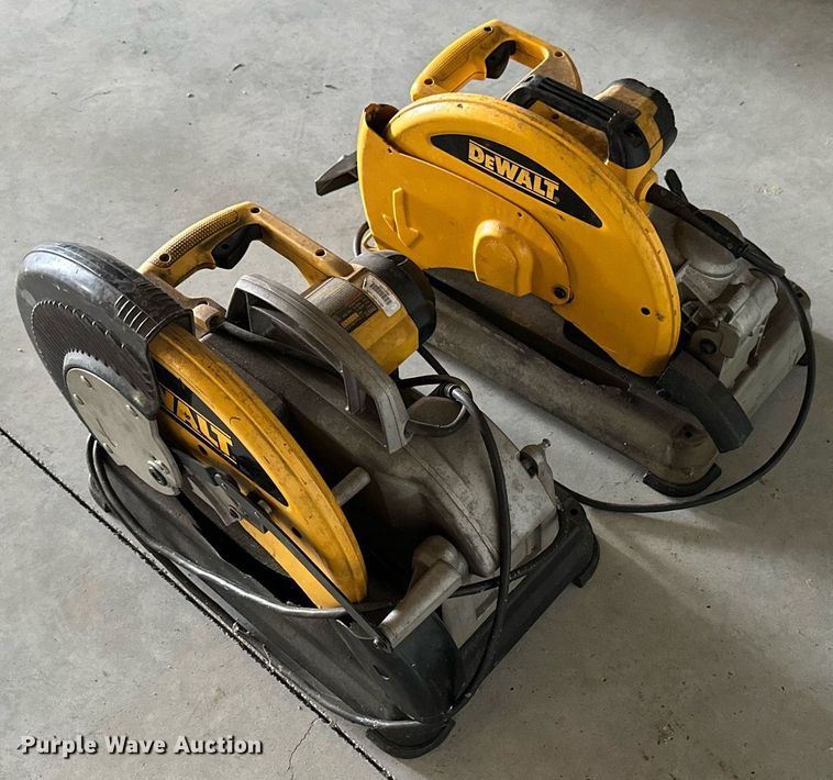 image for item NP9709 (2) Dewalt saws