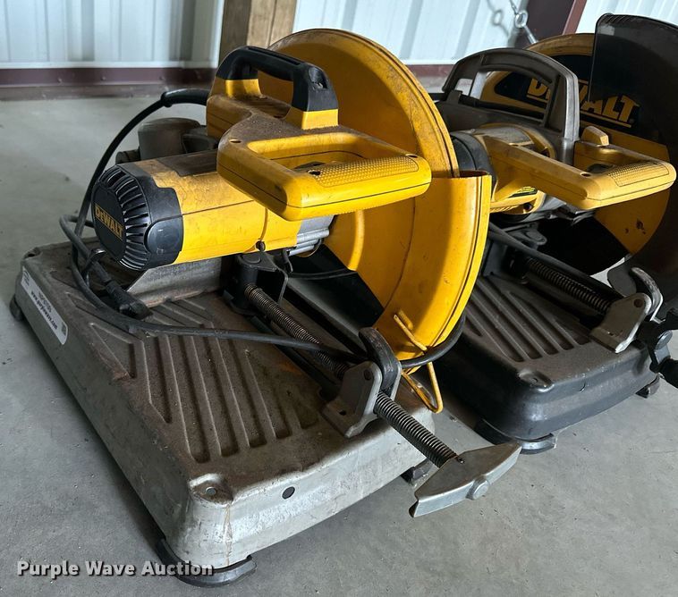 image for item NP9709 (2) Dewalt saws