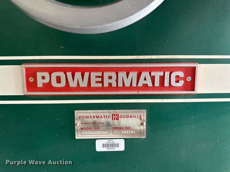 image for item NP9711 Powermatic 68  table saw
