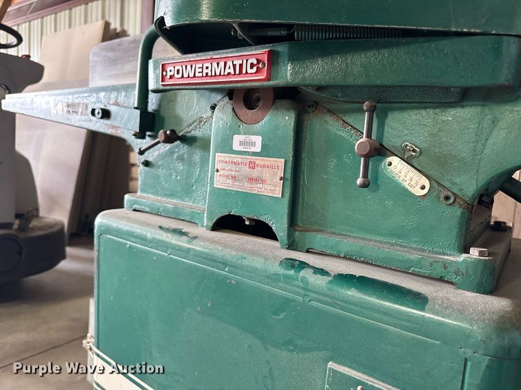 image for item NP9713 Powermatic 60  jointer